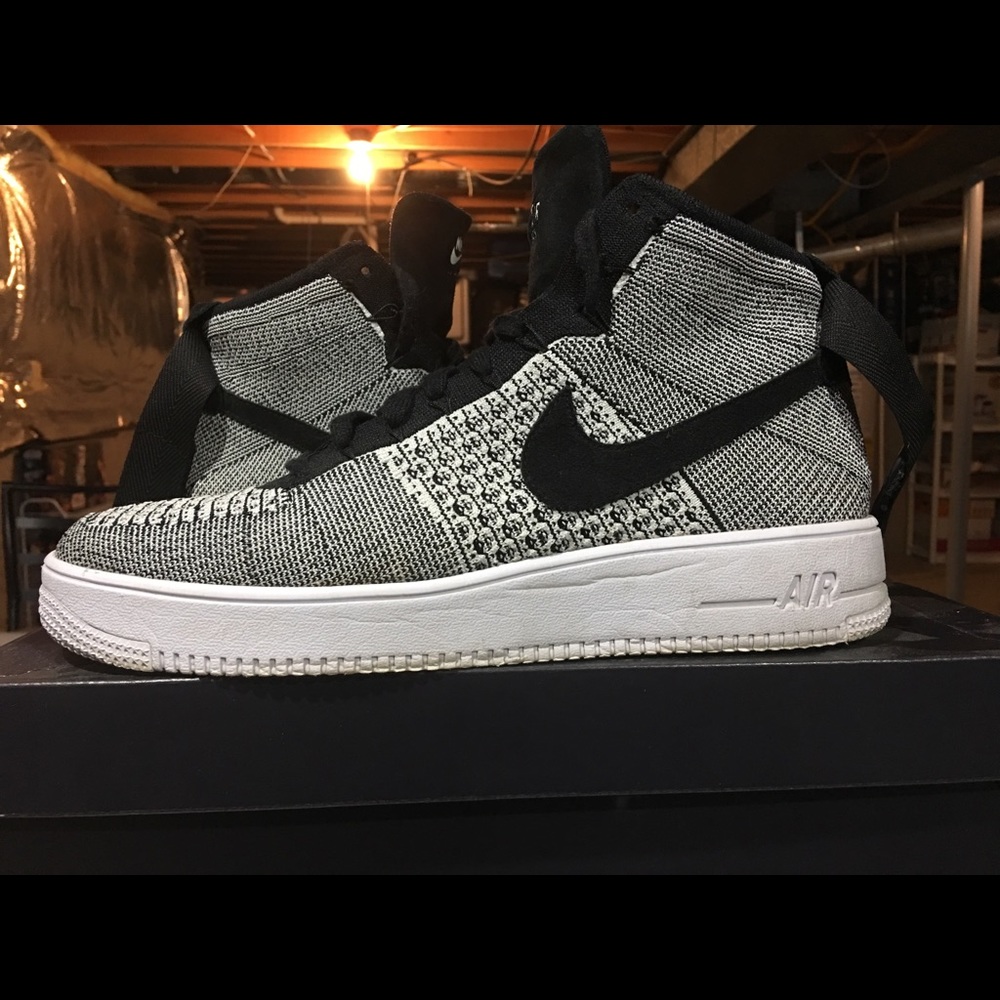 Nike Air Force 1’s Flyknit- 817420-005 -Size US 12